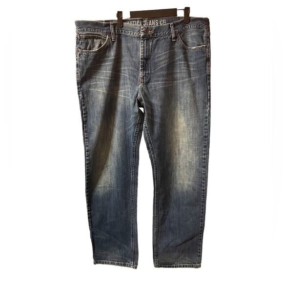 NAUTICA MENS STRAIGHT LEG JEANS - Picture 1 of 4